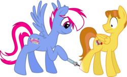 Size: 8233x5000 | Tagged: safe, artist:steam-loco, artist:stjonal, oc, oc only, oc:steam loco, oc:stjonal, pegasus, pony, .svg available, absurd resolution, collaboration, drawing a pony, inkscape, leg, male, pen, simple background, spread wings, stallion, transparent background, vector, wings