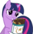 Size: 863x879 | Tagged: safe, edit, edited screencap, screencap, twilight sparkle, pony, unicorn, friendship is magic, g4, bag, book, book of harmony, cute, elements of harmony, female, happy, mare, not a vector, simple background, solo, transparent background, unicorn twilight, worried