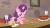 Size: 800x450 | Tagged: safe, screencap, sugar belle, pony, g4, hard to say anything, adjustment, animated, baking, female, food, gif, loop, pie, solo, sugartable, turntable