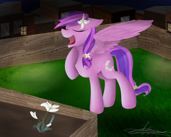 Size: 2000x1600 | Tagged: safe, artist:annaslolart, oc, oc only, oc:moonlight blossom, pony, solo