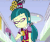 Size: 308x259 | Tagged: safe, screencap, juniper montage, equestria girls, equestria girls specials, g4, mirror magic, animated, cinema, clothes, cropped, female, funny, gif, solo, walkie talkie