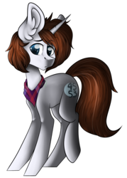 Size: 3570x5000 | Tagged: safe, artist:maximkoshe4ka, oc, oc only, oc:watcher, pony, unicorn, absurd resolution, eyebrows, eyebrows visible through hair, frown, horn, looking at you, male, simple background, solo, stallion, transparent background, unicorn oc