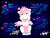 Size: 4000x3000 | Tagged: safe, artist:otpl, artist:pastel-pony-princess, oc, oc only, oc:dreamy stars, pony, bow, clothes, collar, crown, floating crown, hair bow, heart eyes, jewelry, leg warmers, lyrics, regalia, sad, solo, teddy bear, text, wingding eyes