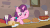 Size: 1024x576 | Tagged: safe, edit, edited screencap, screencap, sugar belle, pony, g4, hard to say anything, animated, female, food, gif, pie, solo, sugartable, turntable