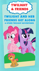 Size: 434x798 | Tagged: artist needed, safe, edit, babs seed, pinkie pie, twilight sparkle, pony, g4, parody, style emulation, thomas and friends, thomas the tank engine, vhs