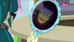 Size: 1280x720 | Tagged: safe, edit, edited screencap, screencap, juniper montage, equestria girls, equestria girls specials, g4, my little pony equestria girls: mirror magic, magic mirror, meme, mirror, snow white and the seven dwarfs, teletoon