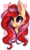 Size: 452x753 | Tagged: safe, artist:tay-niko-yanuciq, oc, oc only, oc:pretty shine, pony, simple background, solo, transparent background