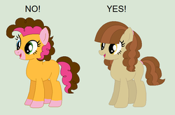 Size: 750x492 | Tagged: safe, artist:srbarker, oc, oc only, earth pony, pony, base used, offspring, parent:cheese sandwich, parent:pinkie pie, parents:cheesepie, simple background, tutorial