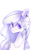 Size: 1492x1990 | Tagged: safe, artist:erinartista, oc, oc only, oc:chantilly, pegasus, pony, bust, female, mare, portrait, simple background, solo, transparent background