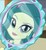 Size: 350x383 | Tagged: safe, screencap, juniper montage, equestria girls, equestria girls specials, g4, my little pony equestria girls: mirror magic, cropped, female, lipstick, magic mirror, mirror, smiling, solo