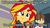 Size: 301x168 | Tagged: safe, edit, edited screencap, screencap, sunset shimmer, comic:a new change, equestria girls, g4, my little pony equestria girls: rainbow rocks, embarrassed, fanfic, image macro, implied pregnancy, implied teen pregnancy, meme