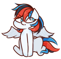 Size: 327x315 | Tagged: safe, artist:sobrownie, oc, oc only, oc:retro city, pony, simple background, solo, transparent background