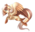 Size: 3000x2744 | Tagged: safe, artist:scarlet-spectrum, oc, oc only, oc:heavenly hazelnut, pony, art trade, flying, high res, simple background, solo, transparent background