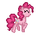 Size: 61x51 | Tagged: safe, artist:enzomersimpsons, pinkie pie, earth pony, pony, fighting is magic, g4, animated, female, gif, happy, pixel art, simple background, solo, sprite, stance, transparent background