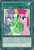 Size: 419x610 | Tagged: safe, maud pie, pinkie pie, earth pony, pony, g4, rock solid friendship, behaving like maud pie, duo, imitation, sitting, yu-gi-oh!, yugioh card maker