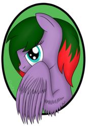 Size: 1349x1949 | Tagged: safe, artist:cloudy95, oc, oc only, oc:swift, pegasus, pony, bust, female, mare, portrait, solo
