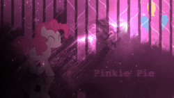 Size: 1920x1080 | Tagged: safe, artist:blackgryph0n, artist:flametrailthealicorn, artist:forgotten5p1rit, pinkie pie, g4, cutie mark, eyes closed, female, nebula, solo, vector, wallpaper