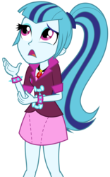 Size: 3600x5760 | Tagged: safe, artist:greenmachine987, sonata dusk, equestria girls, g4, my little pony equestria girls: rainbow rocks, absurd resolution, bracelet, clothes, female, jewelry, pendant, shorts, simple background, solo, spikes, transparent background, vector