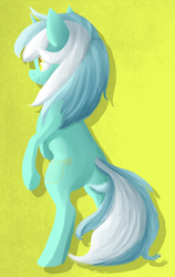 Size: 1154x1823 | Tagged: safe, artist:archego-art, lyra heartstrings, pony, unicorn, g4, bipedal, female, solo