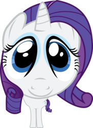 Size: 5000x6861 | Tagged: safe, artist:uxyd, rarity, pony, unicorn, fluttershy leans in, g4, .svg available, absurd resolution, female, fisheye lens, looking at you, mare, raribetes, simple background, smiling, solo, transparent background, vector