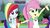 Size: 730x410 | Tagged: safe, fluttershy, rainbow dash, equestria girls, g4, my little pony equestria girls: legend of everfree, palette swap, recolor