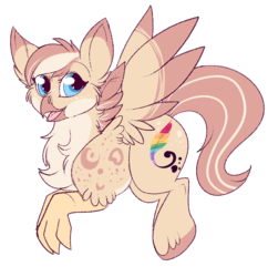 Size: 717x740 | Tagged: safe, artist:lulubell, oc, oc only, oc:lulubell, hippogriff, grifflingied, simple background, solo, species swap, transparent background