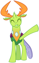 Size: 1738x2812 | Tagged: safe, artist:frownfactory, thorax, changedling, changeling, celestial advice, g4, king thorax, male, simple background, solo, transparent background, vector