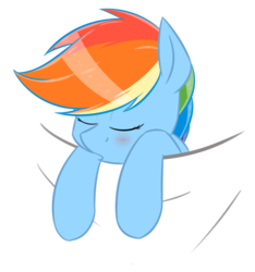 Size: 1551x1659 | Tagged: safe, artist:lrusu, rainbow dash, pony, g4, cute, dashabetes, female, pocket pony, simple background, sleeping, solo, transparent background