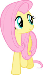 Size: 741x1285 | Tagged: safe, artist:frownfactory, fluttershy, pegasus, pony, all bottled up, g4, .svg available, best friends until the end of time, female, mare, simple background, solo, svg, transparent background, vector