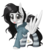 Size: 702x800 | Tagged: safe, artist:unisoleil, oc, oc only, oc:echo, pegasus, pony, clothes, female, hoodie, mare, raised hoof, simple background, socks, solo, striped socks, tongue out, transparent background