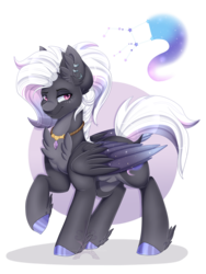 Size: 1024x1365 | Tagged: safe, artist:pvrii, oc, oc only, oc:stellar solstice, pegasus, pony, chest fluff, male, raised hoof, simple background, solo, stallion, transparent background