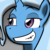 Size: 1200x1200 | Tagged: safe, artist:fluor1te, trixie, pony, unicorn, g4, bust, female, portrait, reaction image, smug, solo