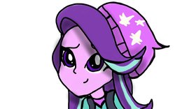 Size: 1024x640 | Tagged: safe, artist:pinkiepie5555, starlight glimmer, equestria girls, equestria girls specials, g4, my little pony equestria girls: mirror magic, female, simple background, solo, white background