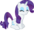 Size: 4500x3828 | Tagged: safe, artist:slb94, rarity, pony, forever filly, g4, my little pony: friendship is magic, absurd resolution, cute, eyes closed, female, raribetes, simple background, sitting, smiling, solo, transparent background, vector