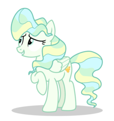 Size: 750x800 | Tagged: safe, artist:dragonchaser123, vapor trail, pegasus, pony, g4, top bolt, female, mare, raised hoof, show accurate, simple background, solo, transparent background