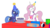 Size: 1920x1080 | Tagged: safe, artist:ardonsword, princess celestia, princess luna, alicorn, pony, g4, apron, birthday, birthday cake, blowing, cake, clothes, duo, eyes closed, female, filly, food, pink-mane celestia, present, royal sisters, simple background, smiling, transparent background, woona, younger