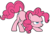 Size: 1156x785 | Tagged: safe, artist:millarts-artworks, pinkie pie, earth pony, pony, g4, female, simple background, solo, transparent background