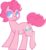 Size: 685x752 | Tagged: safe, artist:amazingmollusk, pinkie pie, earth pony, pony, g4, female, mane, pie daily, short hair, simple background, solo, transparent background