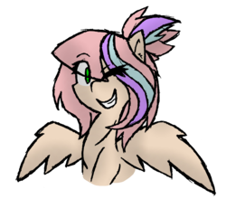Size: 3072x2708 | Tagged: safe, artist:toothpastethy, oc, oc only, oc:sweet skies, pegasus, pony, high res, simple background, solo, transparent background