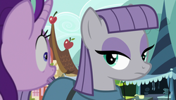 Size: 1920x1090 | Tagged: safe, screencap, maud pie, starlight glimmer, earth pony, pony, unicorn, g4, rock solid friendship, duo, duo female, female, mare