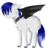 Size: 2304x2217 | Tagged: dead source, safe, artist:php146, oc, oc only, oc:kurai chinmoku, bat pony, pony, chest fluff, collar, colored wings, fluffy, high res, male, simple background, solo, stallion, transparent background