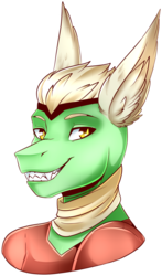 Size: 774x1318 | Tagged: safe, artist:asknoara, artist:godasenpai, oc, oc only, oc:atlas comet, dragon, anthro, bust, male, portrait, simple background, solo, transparent background