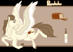 Size: 1125x810 | Tagged: safe, artist:bijutsuyoukai, pound cake, pegasus, pony, g4, chest fluff, chest hair, male, older, reference sheet, solo