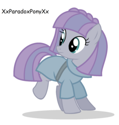 Size: 1024x1072 | Tagged: safe, artist:xxparadoxponyxx, oc, oc only, oc:galena, earth pony, pony, base used, clothes, magical lesbian spawn, offspring, parent:maud pie, parent:starlight glimmer, parents:starmaud, simple background, solo, white background