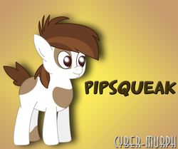 Size: 2728x2280 | Tagged: safe, artist:cyber-murph, pipsqueak, pony, g4, colt, cute, high res, male, signature, solo, spots