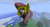 Size: 1920x1020 | Tagged: safe, artist:liggliluff, fluttershy, pony, g4, 3d, game screencap, minecraft, statue