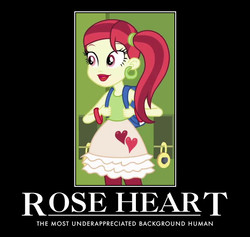 Size: 572x543 | Tagged: safe, screencap, rose heart, equestria girls, g4, motivational poster