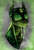 Size: 670x1000 | Tagged: safe, artist:xxmarkingxx, pony, bust, monster, skull, slime, solo, sticky, toxic