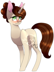 Size: 1189x1577 | Tagged: safe, artist:alithecat1989, oc, oc only, oc:shay, pony, unicorn, colored pupils, female, mare, simple background, solo, transparent background