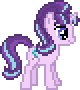 Size: 80x90 | Tagged: safe, artist:botchan-mlp, starlight glimmer, pony, unicorn, g4, animated, blinking, desktop ponies, female, gif, mare, pixel art, simple background, smiling, solo, sprite, transparent background